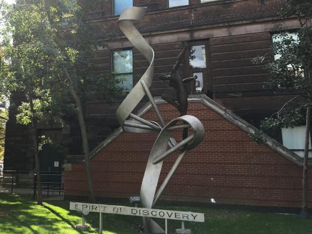 The "Spirit Of Discovery" Statue & Sculpture With Name Plaque