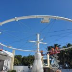 Kubes Steel North Beach Miami Bandshell Canopy Under Construction
