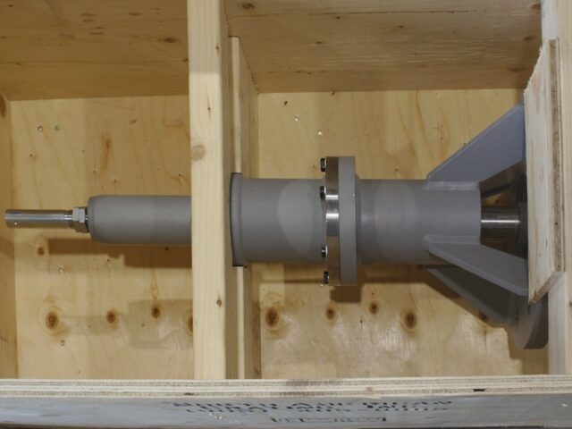 A Completed Custom Fabricated Valve Assembly Ready To Ship