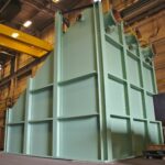 Una unidad de contención de lodo fabricada a medida con revestimiento de carburo resistente al desgaste está lista para enviarse en Kubes Steel