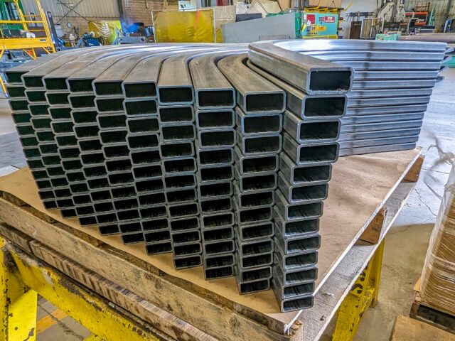 Custom Rolled Rectangular Pipe Sections