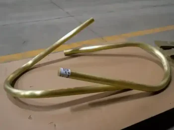 Multi Dimensional Bending Of Copper Round Bar